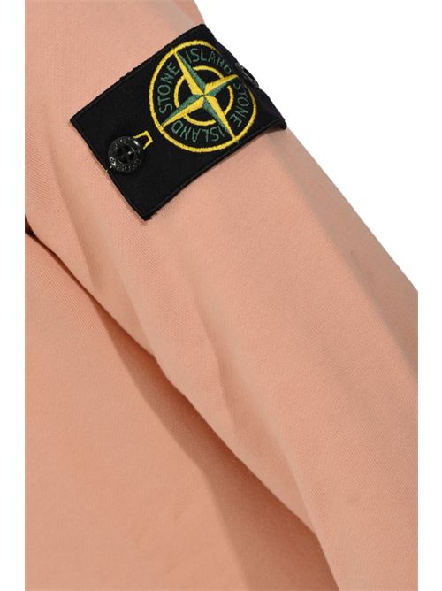 Felpa 6100060 in cotone Plaster pink STONE ISLAND | 6100060S0051V008E